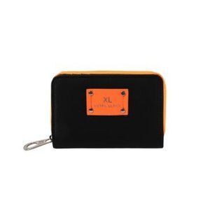 Black and orange small wallet | XL